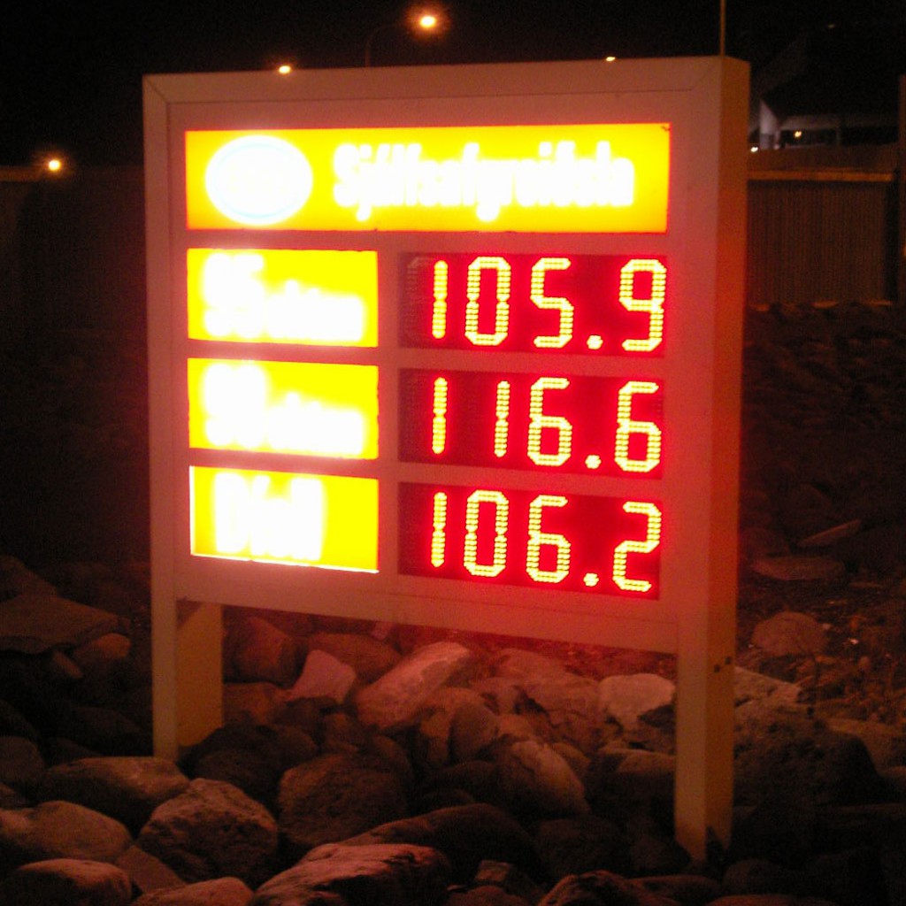 Gestión precios gasolineras